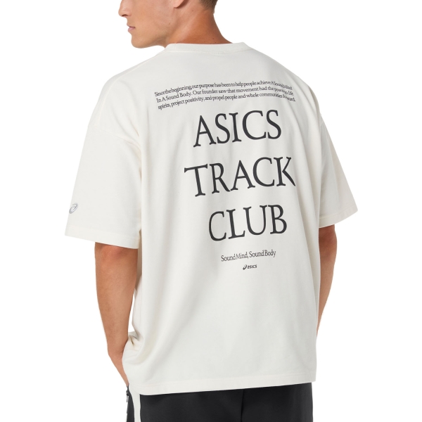 ASICS Track Club Heritage T-Shirt - Cream