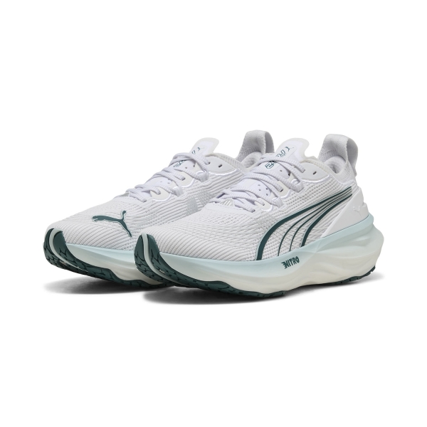 Puma ForeverRun NITRO 2 - White/Fresh Water