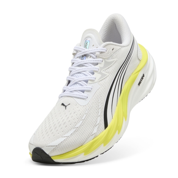Puma Velocity NITRO 4 - White/Lux Lime