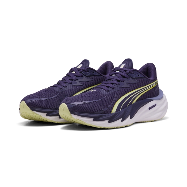 Puma Velocity NITRO 4 - Deep Plum/Apple Spritz