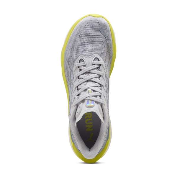 Puma Deviate NITRO 4 - Vibrant Silver/Lux Lime