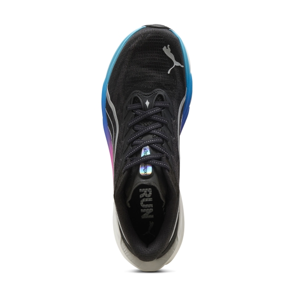 Puma Deviate NITRO 4 - Black/Flat Dark Gray/Silver