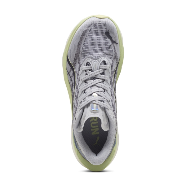 Puma Deviate NITRO 4 - Vibrant Silver/Apple Spritz