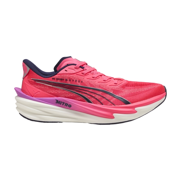 Zapatillas Running Performance Hombre Puma x HYROX Deviate NITRO 4  White/Electric Orchid/Pure Pink 31290601