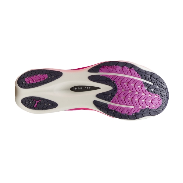 Puma x HYROX Deviate NITRO 4 - White/Electric Orchid/Pure Pink