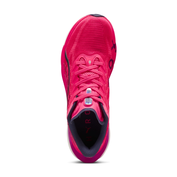 Puma x HYROX Deviate NITRO 4 - White/Electric Orchid/Pure Pink