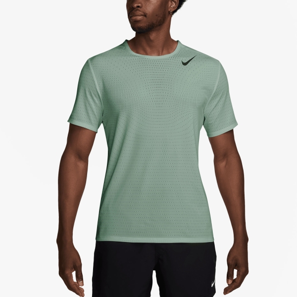 Maglietta Running Uomo Nike Aeroswift Maglietta  Steam/Black HJ3377006