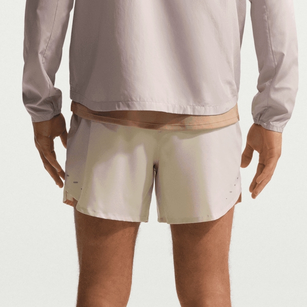 Nike Stride Plus 5in Pantaloncini - Cream Ii/Birch/Natural/Reflective Silver