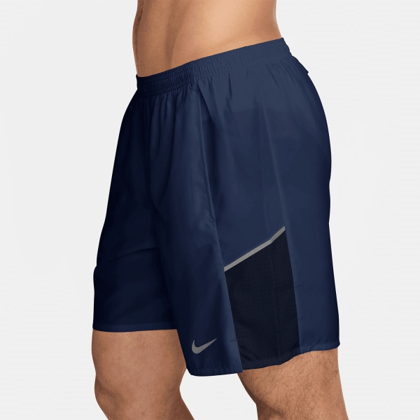 Nike Miler 7in Shorts - Midnight Navy/Reflective Silver