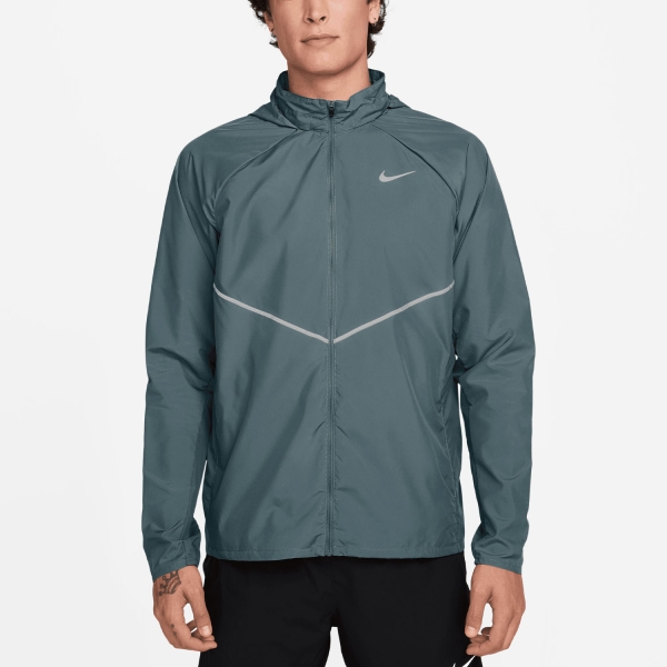 Giacca Running Uomo Nike Repel Miler UV Giacca  Mineral Slate/Reflective Silver IF2369382