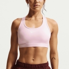 Nike Swoosh Sujetador Deportivo - Pink Foam/White