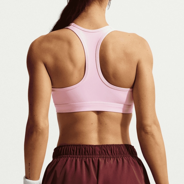 Nike Swoosh Sujetador Deportivo - Pink Foam/White