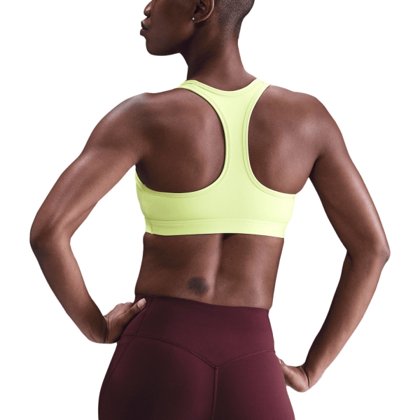 Nike Swoosh Sports Bra - Light Lemon Twist/White