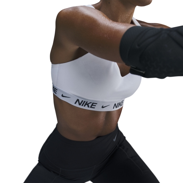 Nike Dri-FIT Indy Sports Bra - White/Stone Mauve/Black