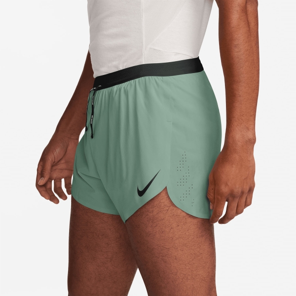 Nike Dri-FIT ADV AeroSwift 4in Pantaloncini - Steam/Black