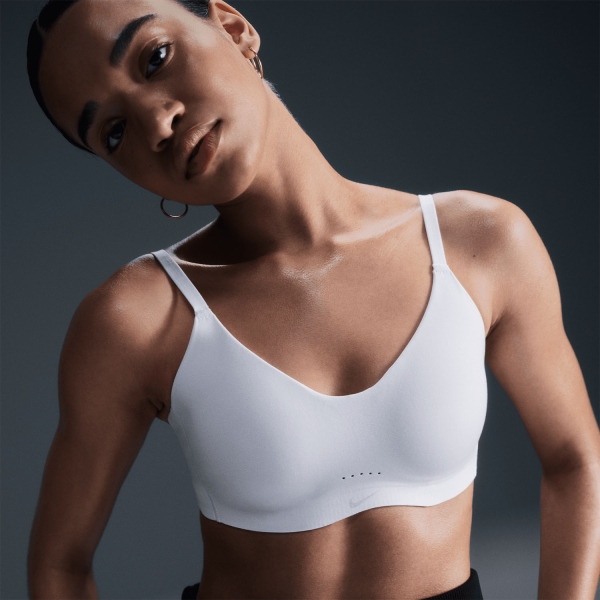 Nike Alate Minimalist Reggiseno Sportivo - White/Cool Grey