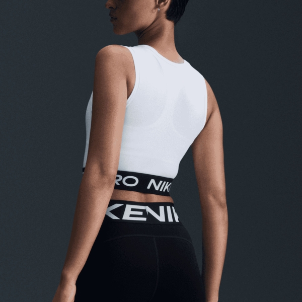 Nike Pro 365 Top - White/Black