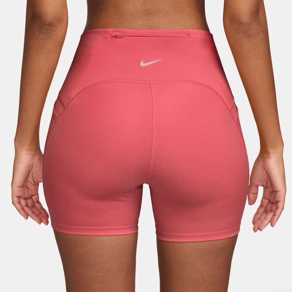 Nike Swift 4in Pantaloncini - Sea Coral/Reflective Silver