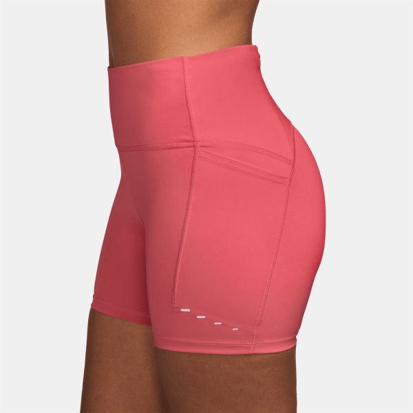 Nike Swift 4in Pantaloncini - Sea Coral/Reflective Silver