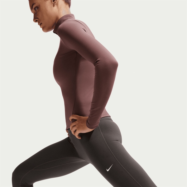 Nike One Dri-FIT Tights - Thunder Grey/White