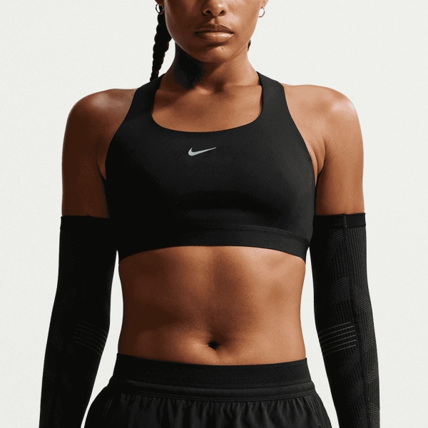  Nike Swift Sports Bra  Black/Silver HM5220010
