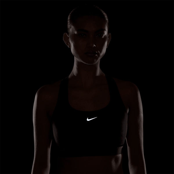 Nike Swift Sports Bra - Black/Silver