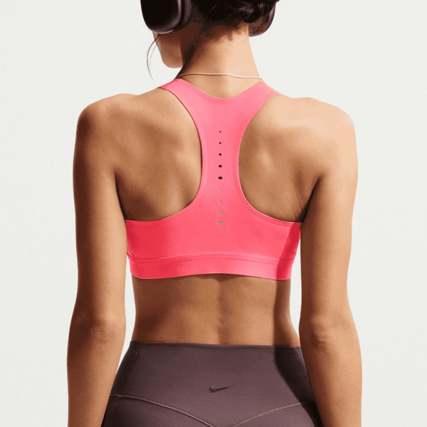 Nike Swift Sujetador Deportivo - Sea Coral/Silver