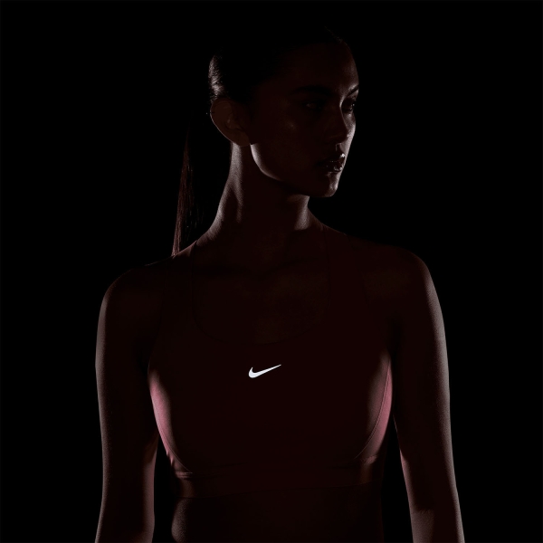 Nike Swift Sujetador Deportivo - Sea Coral/Silver