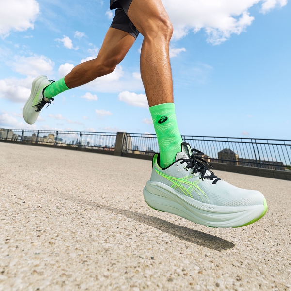 ASICS Gel Nimbus 28 - Cold Moss/Illuminate Green