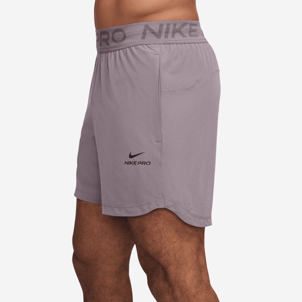 Nike Pro 6in Pantaloncini - Light Violet Ore/Black