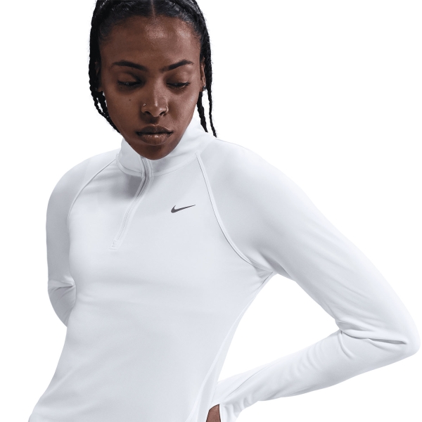 Nike Tempo Dri-FIT Maglia - White/Reflective Silver