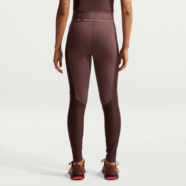 Nike Pro Sculpt 7/8 Tights - Tattoo/Burgundy Crush/White