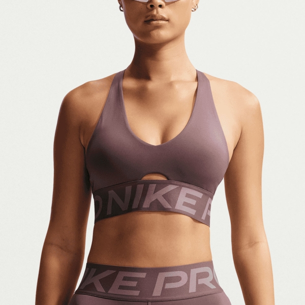Reggiseno Sportivo Donna Nike Pro Sculpt Reggiseno Sportivo  Tattoo/Taupe Grey/White IB9896502