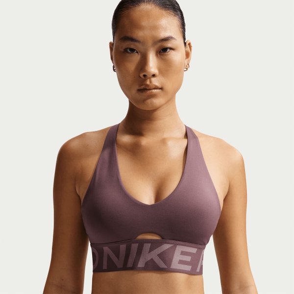 Nike Pro Sculpt Reggiseno Sportivo - Tattoo/Taupe Grey/White