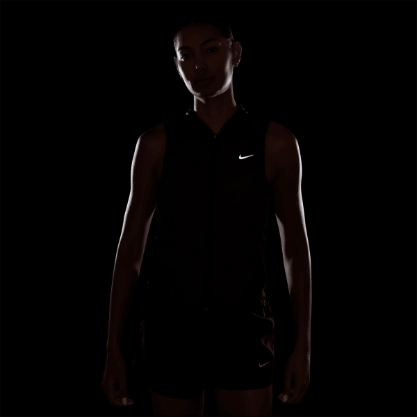 Nike Tempo Vest - Black/Reflective Silver