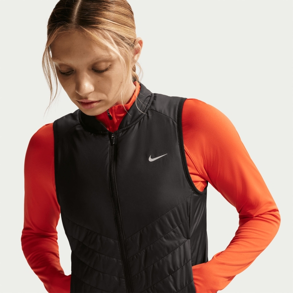 Nike Tempo Vest - Black/Reflective Silver