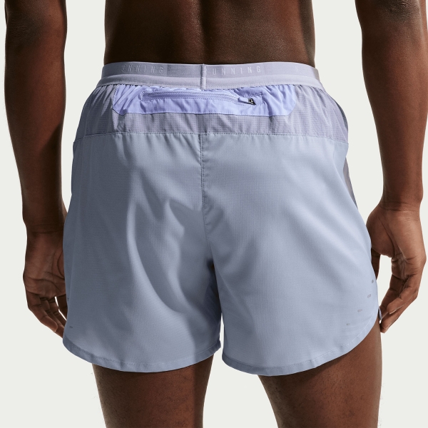 Nike Stride Plus 5in Pantaloncini - Iron Purple/Indigo Haze/Reflective Silver