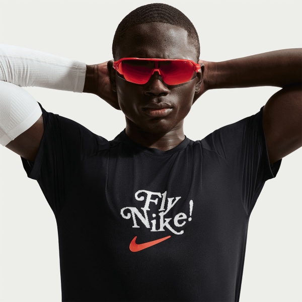 Nike Stride Fly T-Shirt - Black