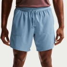 Nike Stride 2 in 1 7in Shorts - Work Blue/Reflective Silver