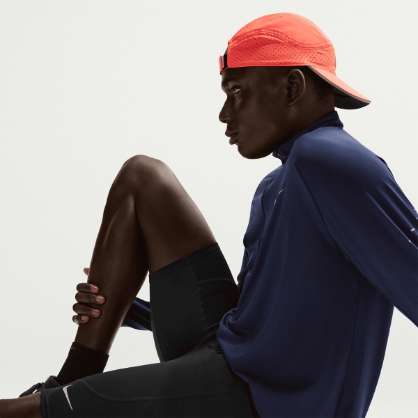 Nike Dri-FIT Stride 9.5in Shorts - Black/Reflective Silver