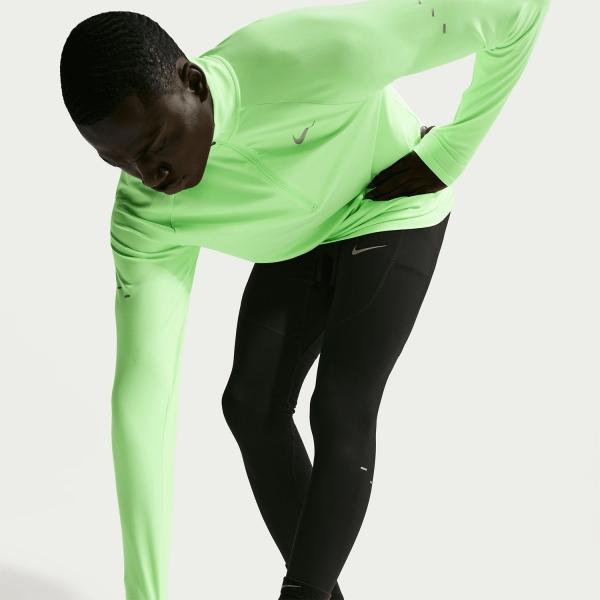 Nike Dri-FIT Stride Tights - Black/Reflective Silver