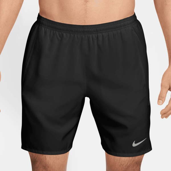 Men's Running Shorts Nike Miler 7in Shorts  Black/Reflective Silver IF2070010