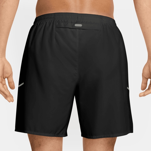 Nike Miler 7in Shorts - Black/Reflective Silver