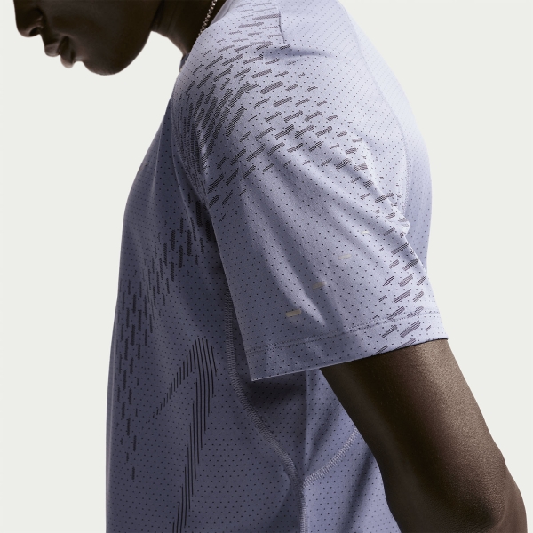 Nike Stride Dri-FIT ADV Camiseta - Iron Purple/Dark Raisin/Reflective Silver