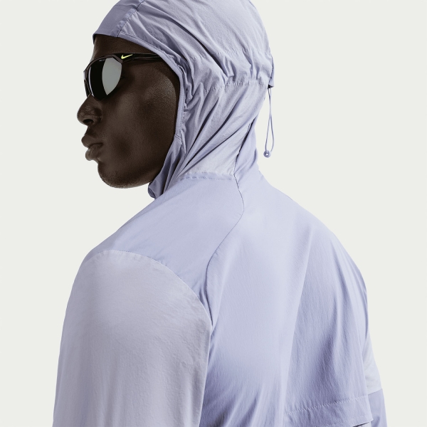 Nike Stride Plus Giacca - Iron Purple/Indigo Haze/Reflective Silver