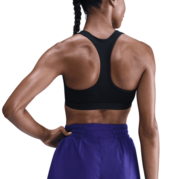 Nike Swoosh Dri-FIT Sports Bra - Black/White