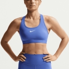 Nike Swoosh Dri-FIT Sports Bra - Sapphire/White