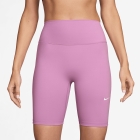 Nike One 8in Pantaloncini - Light Magenta/White