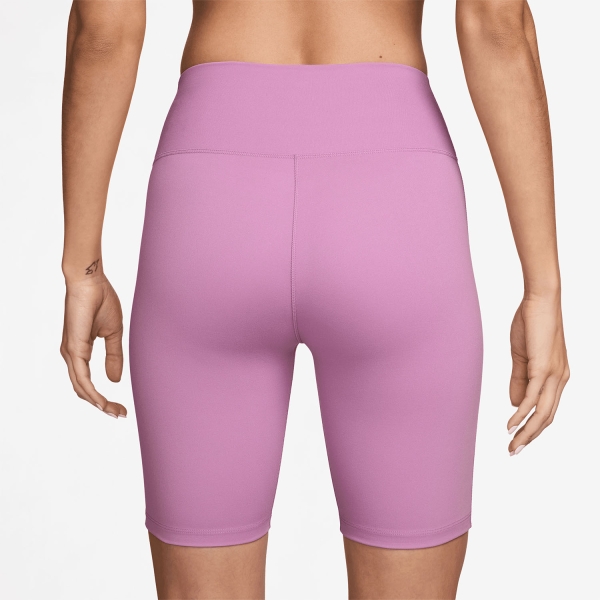Nike One 8in Pantaloncini - Light Magenta/White