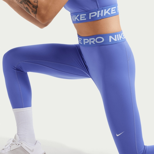 Nike Pro Tights - Sapphire/White